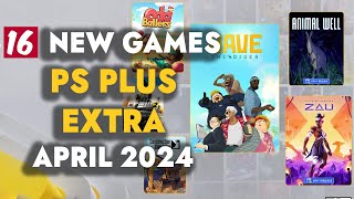 PS PLUS EXTRA APRIL 2024 | FREE GAMES PS PLUS EXTRA APRIL 2024