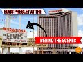 Elvis Presley at the International Hilton Behind the Scenes Tour Las Vegas Spa Guy