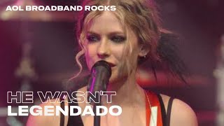 Avril Lavigne - He Wasn't | Legendado (AOL BroadBand Rocks 2004)