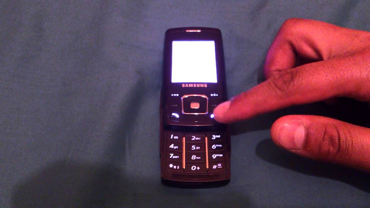 Samsung E900 Mobile Phone (Review) YouTube