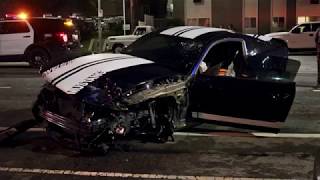 Car accident in Reseda, California 2016