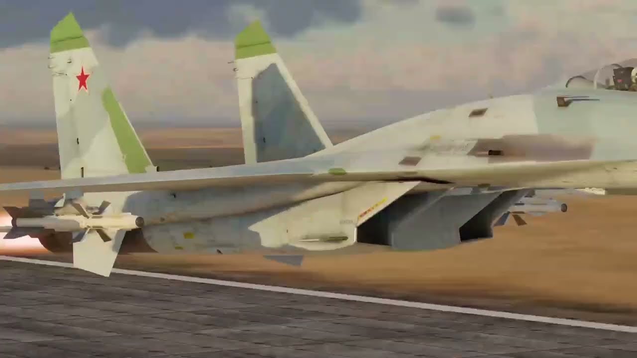 Su-27 | spading R-27T | War Thunder Simulator Battle