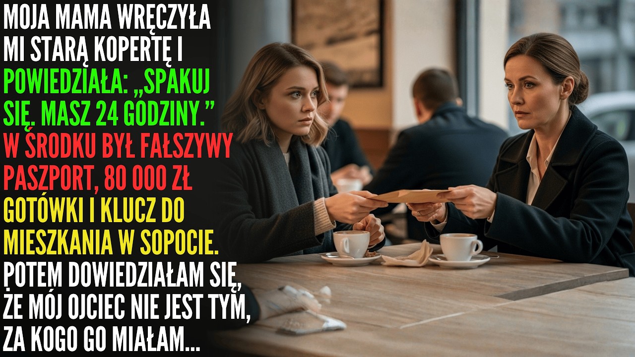Moja mama dała mi kopertę i 24 godziny na zniknięcie