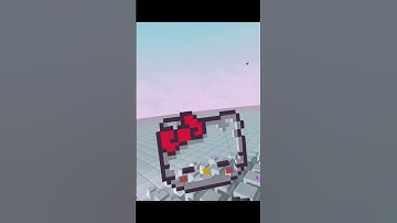 HelloKitty out of #3D #voxels in #unfoldvr #vr