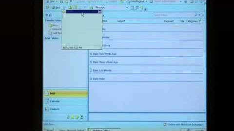 Computer Software Tips   How to Create Computer Sticky Notes With Outlook