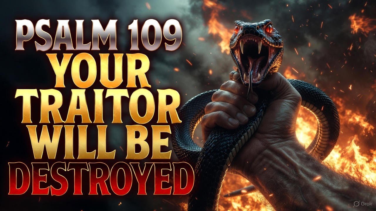 Psalm 109: The One Who Betrayed You Will Lose Everything