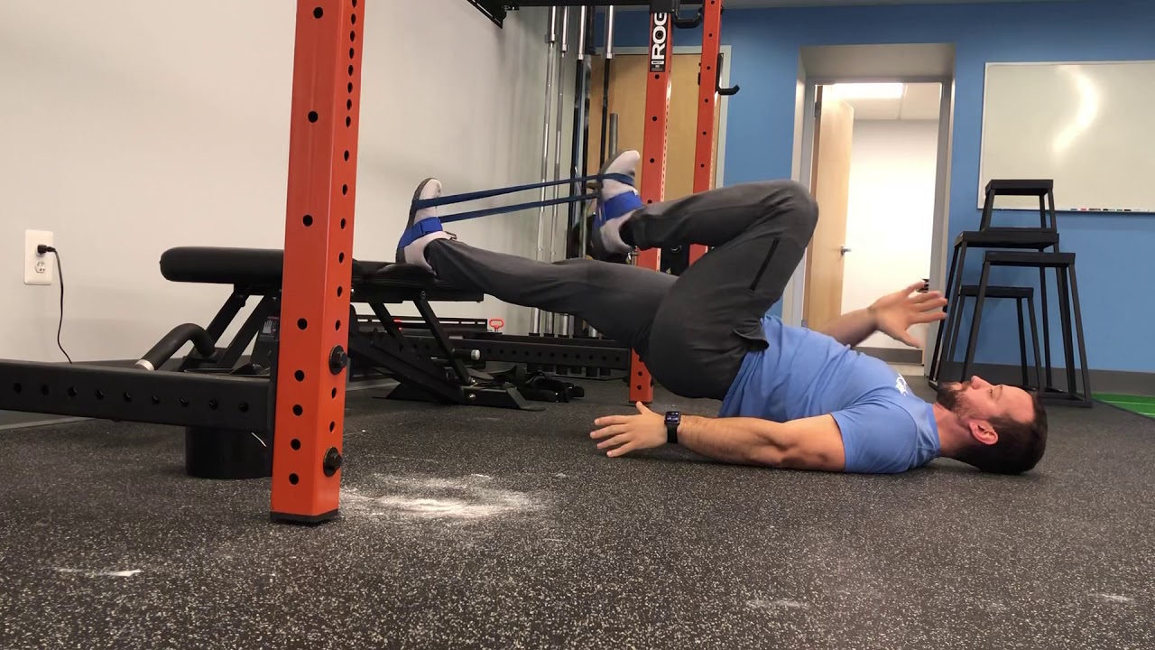 Legs Elevated Banded Psoas March YouTube