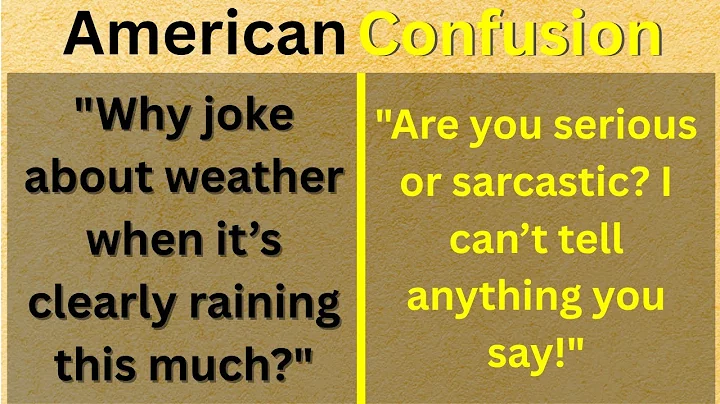 The Real Reason Americans Can't Handle European Sarcasm