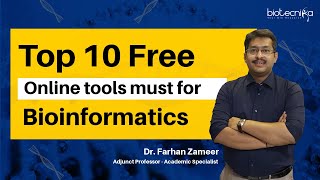 Top 10 FREE Bioinformatics Online Tools You Must Know screenshot 1