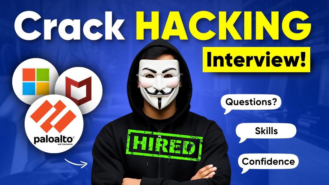 How to Crack Cyber Security Interview & Get Job in 2025? (Practical ...