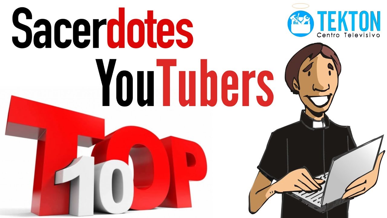 ⁣Top Ten de los mejores Curas YouTubers de 2018: Conoce a los Sacerdotes que están en YouTube