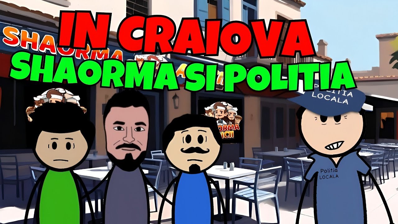 PIERDUTI IN CRAIOVA: SHAORMA AMICII , ROATA SI POLITIA LOCALA