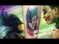 Joker 3D Tattoo By An Artist