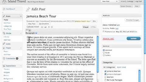 How to Use Quick Edit in Wordpress Post - Wordpress Tutorials