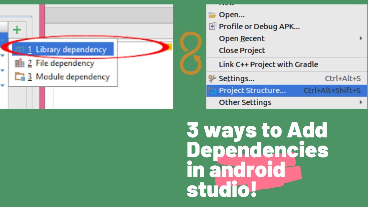 Android Studio Dependencies Location