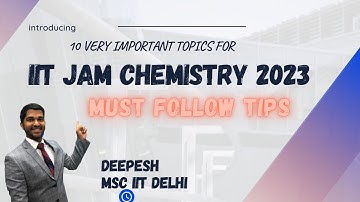 10 Most Important TOPICS that will take you to IIT 🔥 | Last 4 Months strategy #iitjam2022