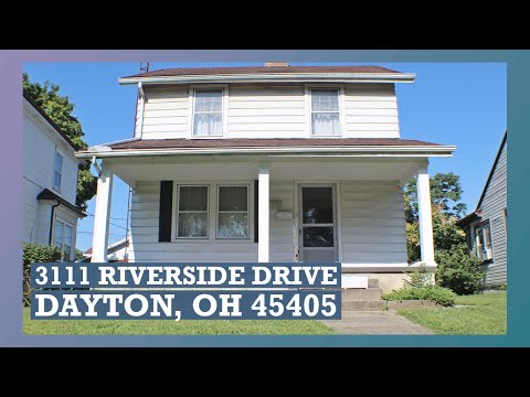 SOLD! 3111 Riverside Drive Dayton OH 45405 | 2 Bedroom, 1 Bath | Home For Sale