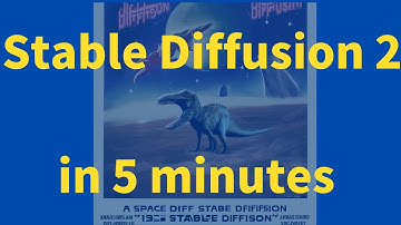 Stable Diffusion in 5 minutes