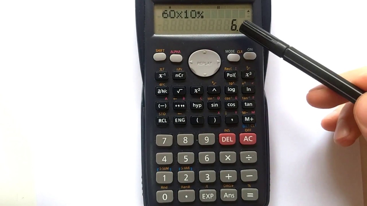 Calculadora Científica 10+2 Dígitos 240 Funções Classe Preta
