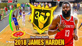 2018 James Harden Build is UNGUARDABLE on NBA 2K24