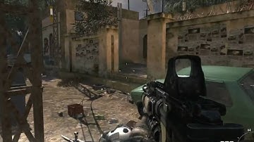 Modern Warfare 2, full walkthrough (Veteran difficulty), Mission 2 - Team Player, Part 2/2