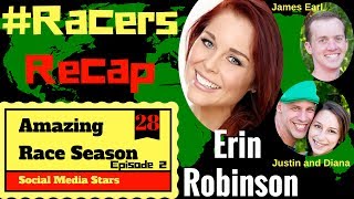 Amazing Race Season 28 Episode 2 Recap with Erin Robinson #RacersRecap