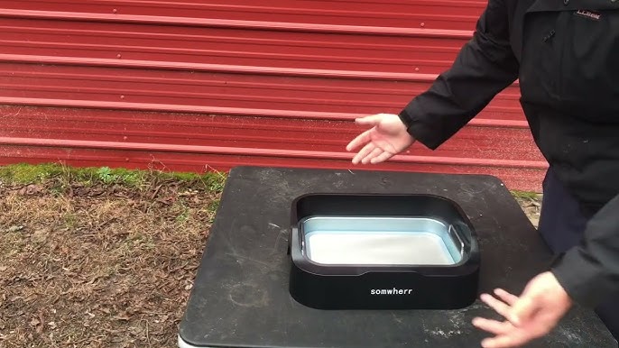 somwherr Trimming Tray for Buds, Ergonomic Design Trim Tray with 150 Micron Mesh Pollen Screen and Pollen Box, Herb Dry Sifter Trim Tray