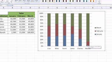 Excel Column and Bar Charts - part (3 of 3)