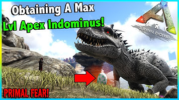 GETTING INDOMINUSES AND FIGHTING THE TEK GIGA BOSS OF OLYMPUS!! || ARK PRIMAL FEAR EP 25!