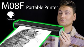 M08F Portable Thermal Printer  The Printer You Never Knew You Needed!