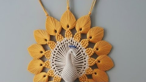 macrame peacock is live!/macrame peacock wall hanging/#macrame/#shorts/#short/#yt/#ytshorts/#live