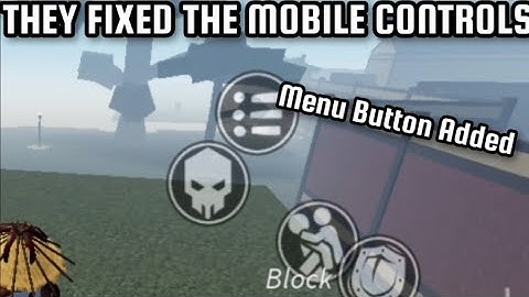 Project Slayers Mobile Controls [FIXED]