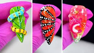 15+ Summer Gel X Nail Art Tutorials | Summer Nail Art Compilation