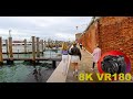 VENICE WALK along Fondamenta Zattere Ai Gesuati 8K 4K VR180 3D Travel