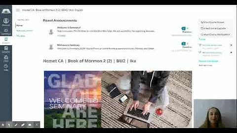 Seminary Canvas HOW TO