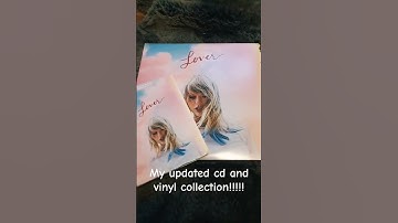 My updated cd and vinyl collection!!!! #taylorversion @TaylorSwift @TaylorNation