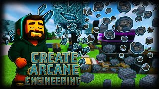 Повна автоматизація Менрилових дерев у Create! | Full Menril Automation in Create Arcane Engineering