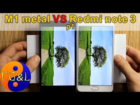 Видео: Сравнение Meizu M1 metal и Xiaomi Redmi note 3, ч.1