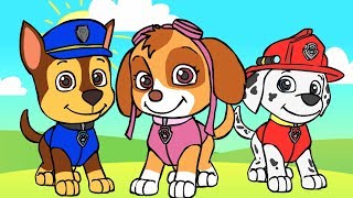 Finger Family With Puppy Police And His Friends Songs For Kids Nursery Rhymes For Children