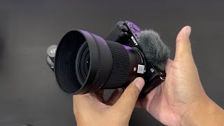 Unboxing Sigma 30 mm F 1.4 DC DN