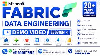 Microsoft Fabric Data Engineering Demo - Data stack skills