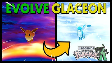 HOW TO EVOLVE EEVEE INTO GLACEON ON POKEMON LEGENDS Z-A