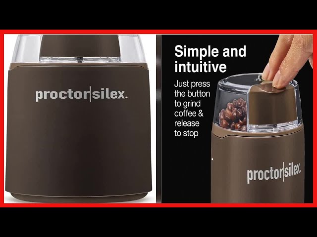 Proctor Silex Coffee Grinder Detailed REVIEW & How To Use LOVE IT 