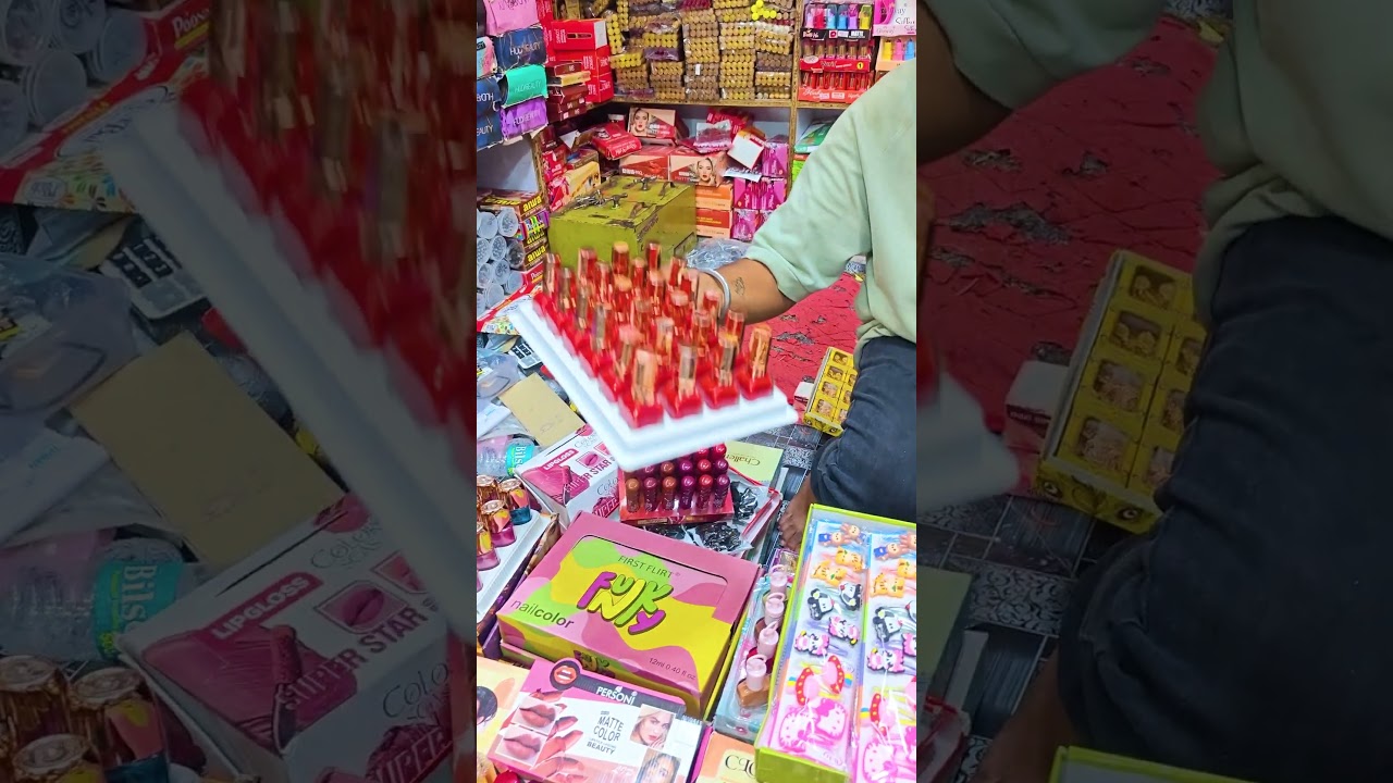 Cosmetic and Jewellery Wholesale market in sadar bazar delhi | Bangles Wholesale Market  1 rs only