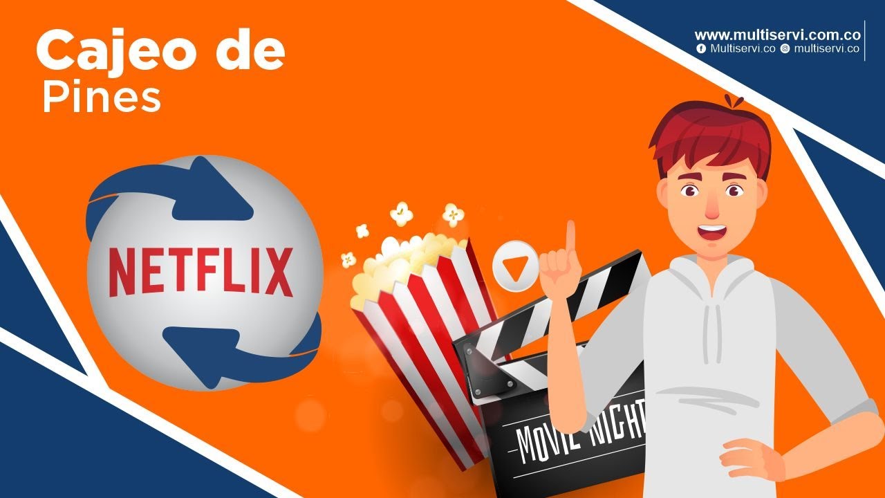 COMO CANJEAR UN PIN DE NETFLIX TUTORIAL MULTISERVI YouTube