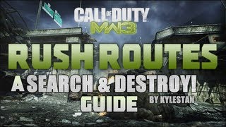 Snd Rush Routes Interchange Mw3 Search And Destroy Guide Tutorial Ft. Kylestan