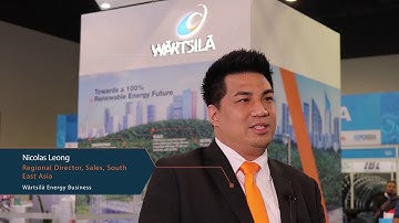 Nicolas Leong talks about the role of Wärtsilä 31DF engine in energy transition