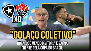 BOTAFOGO MELHORA NO 2º TEMPO E BATE O VITÓRIA NO NILTON SANTOS/ COPA DO BRASIL/ BOTAFOGO 1x0 VITÓRIA