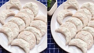 Vileja Vya Half Moon/ Melting Half Moon Cookies/Half Moon Cookies/Eid Collaboration