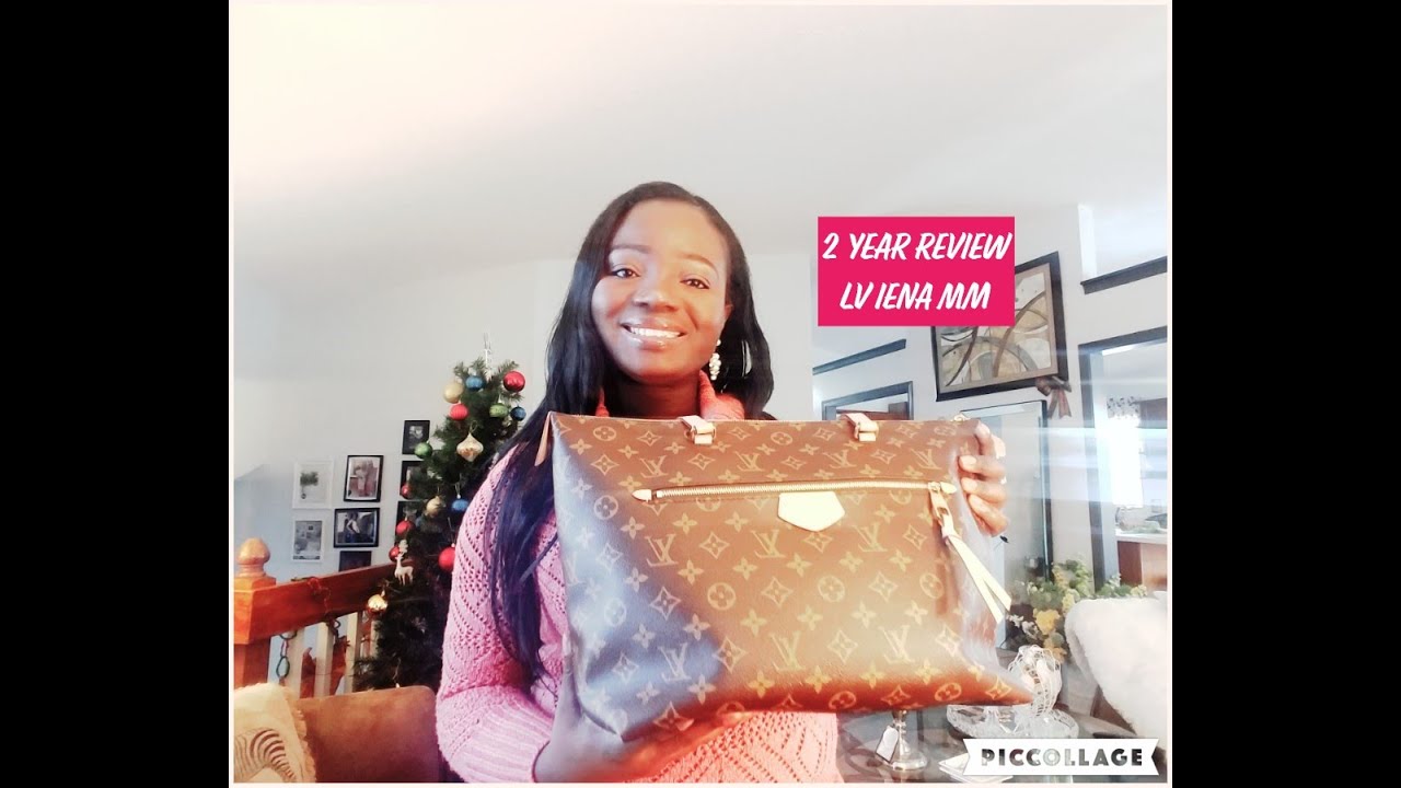 2 YEAR REVIEW OF MY LOUIS VUITTON IENA MM. FIRST VIDEO OF 2020 - YouTube